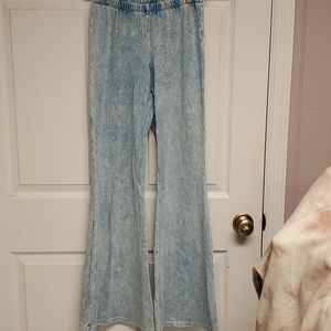 Vintage wash Leggings, bell bottom, never worn